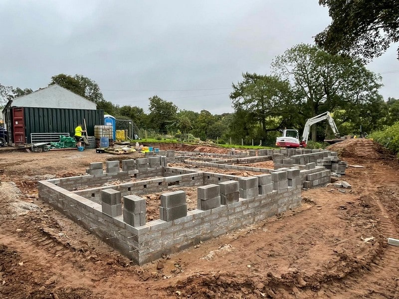 Farlam8 800px-min Groundworks, Farlam new build house